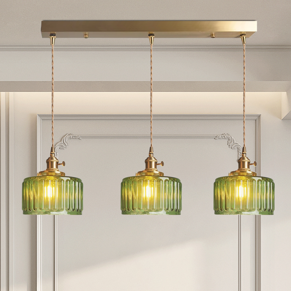 LUMINAIRE – Vintage Crystal Pendant Lamp