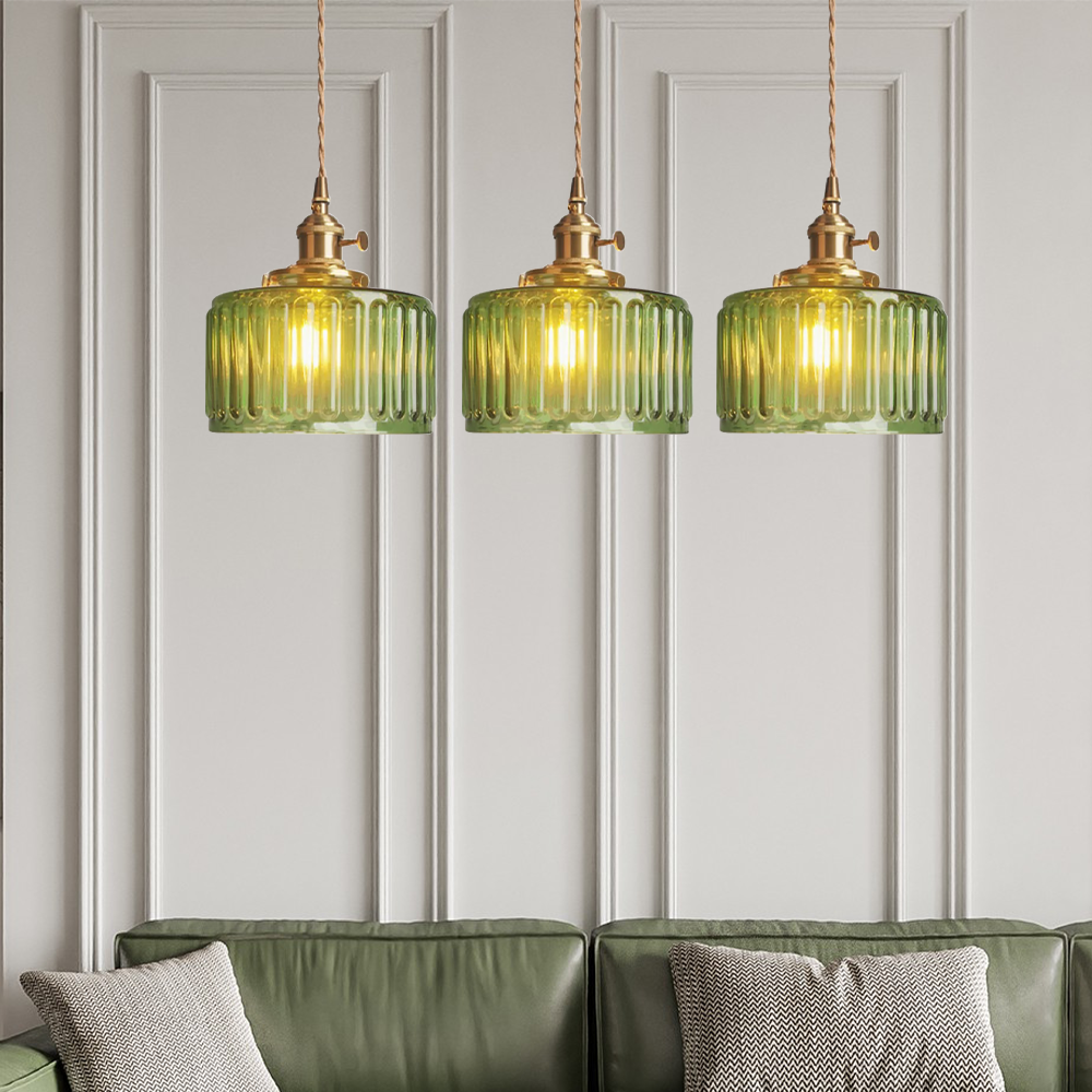 LUMINAIRE – Vintage Crystal Pendant Lamp