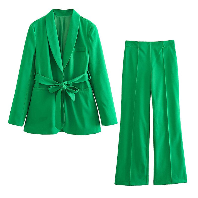 Elegant 2-Piece Women's Suit Set
