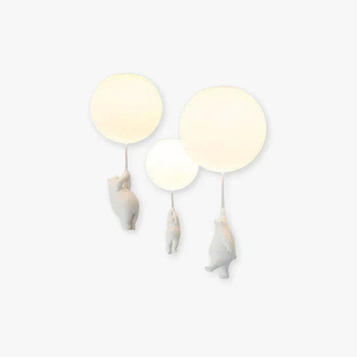 LUMIBEAR – Whimsical Bear and Balloon Pendant Lamp