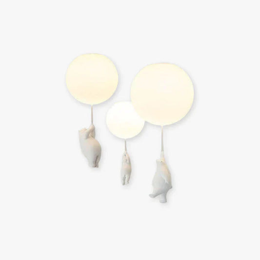 LUMIBEAR – Whimsical Bear and Balloon Pendant Lamp