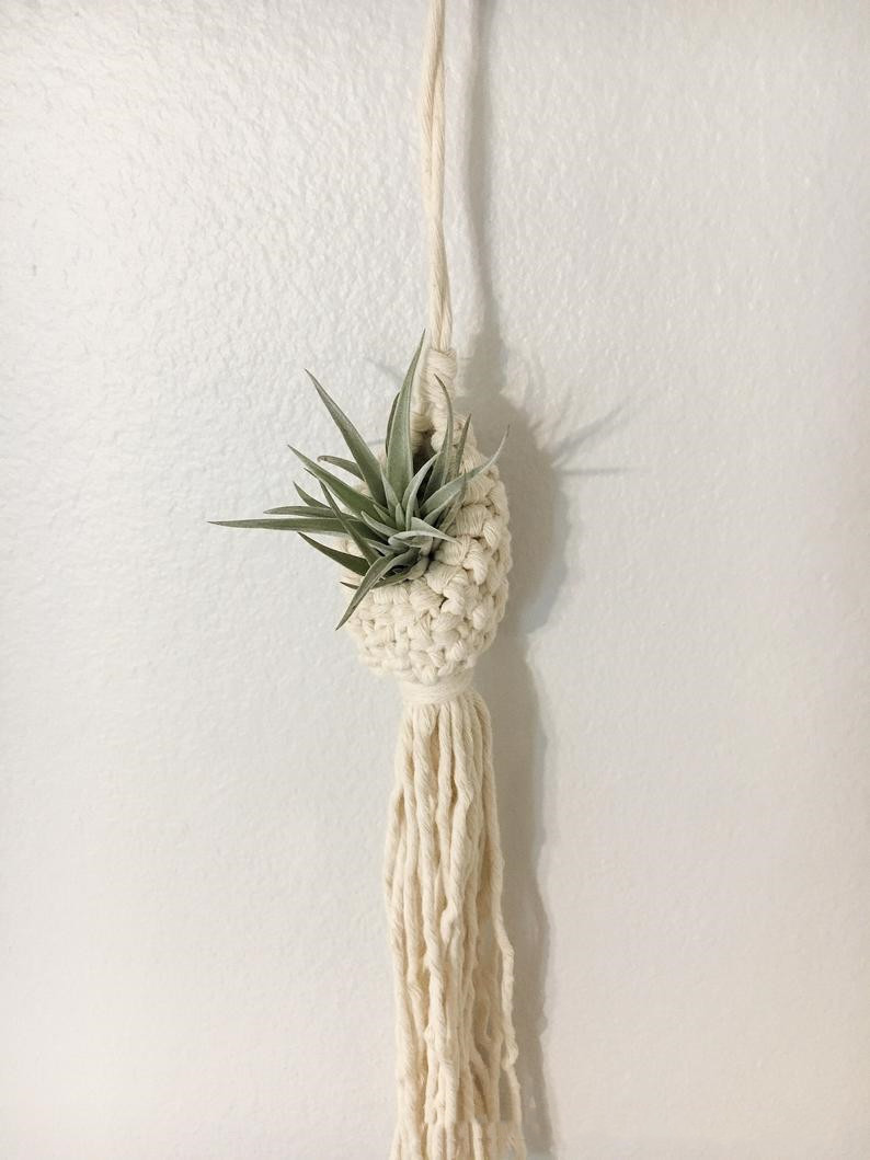 Handcrafted Boho Macramé Plant Hanger