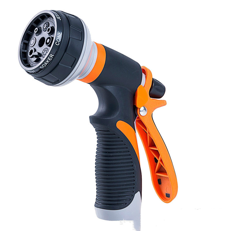 Versatile 9-Pattern Garden Hose Nozzle