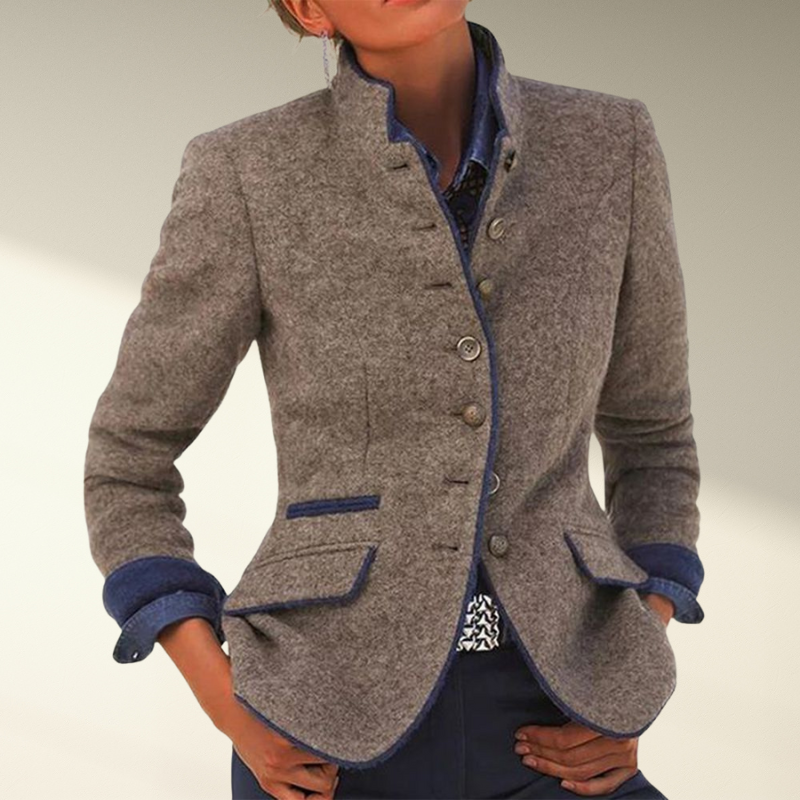 Elegant Women's Slim-Fit Blazer
