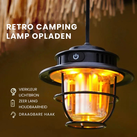 LUMINOUS – Vintage-Style Portable LED Camping Lamp