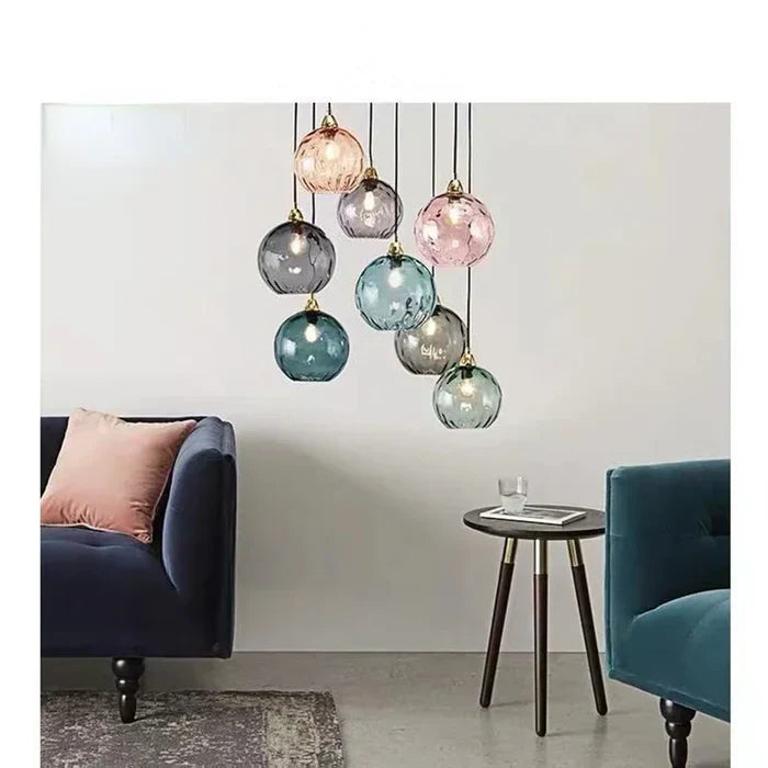 LUMINAIRE – Elegant Glass Sphere Pendant Light