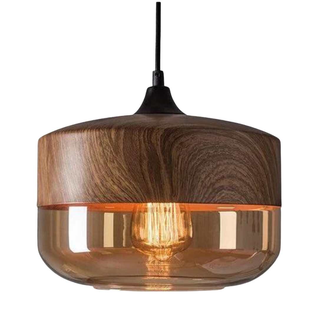 LUMINAIRE – Elegant Scandinavian Wooden Ceiling Light