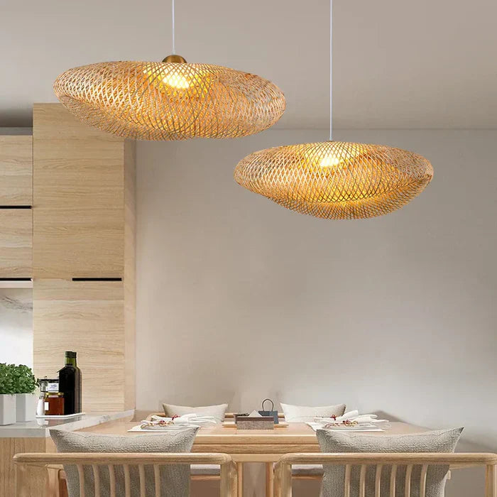 NATURA LUMINA – Handmade Rattan Pendant Lamp
