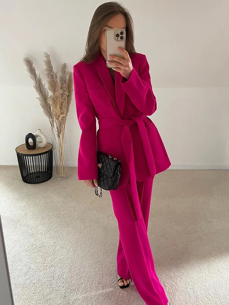 Elegant 2-Piece Women's Suit Set
