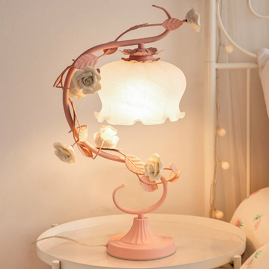 ROSELUXE – Enchanting Pink Rose Lighting Lamp
