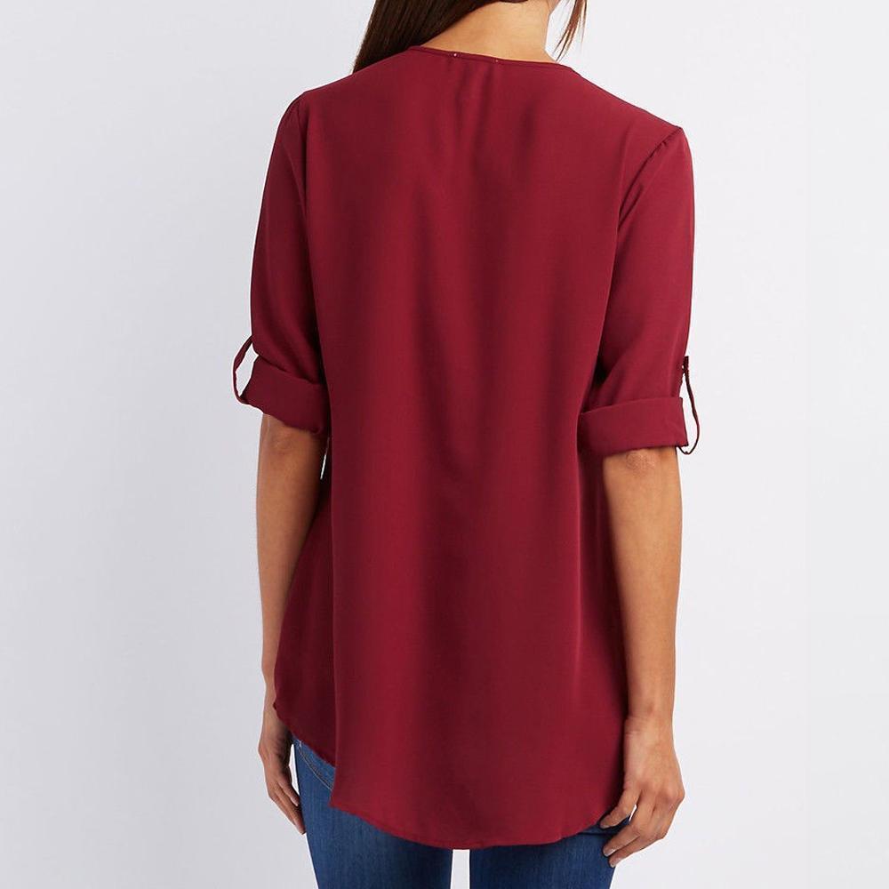 Maxime™ Stylish Loose Long Sleeve Blouse
