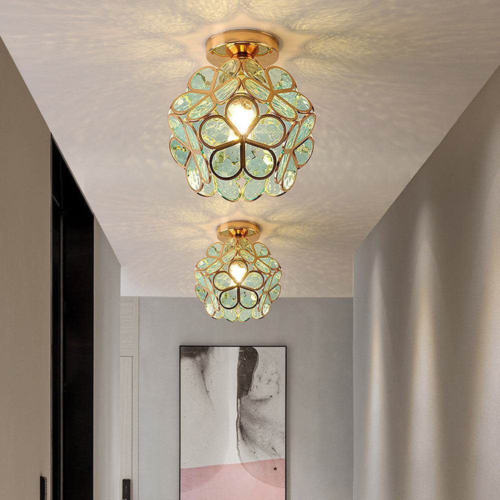 FLORA LUMINA – Elegant Floral Ceiling Light