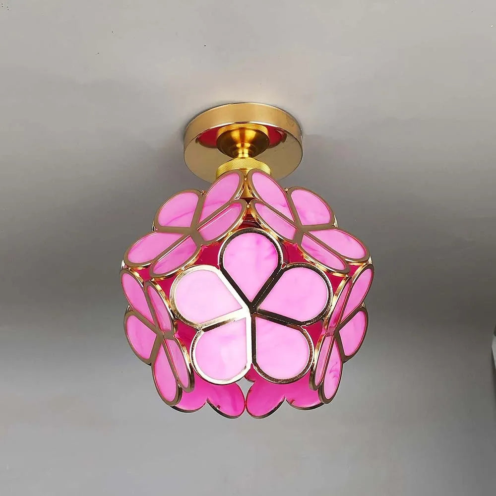 FLORA LUMINA – Elegant Floral Ceiling Light