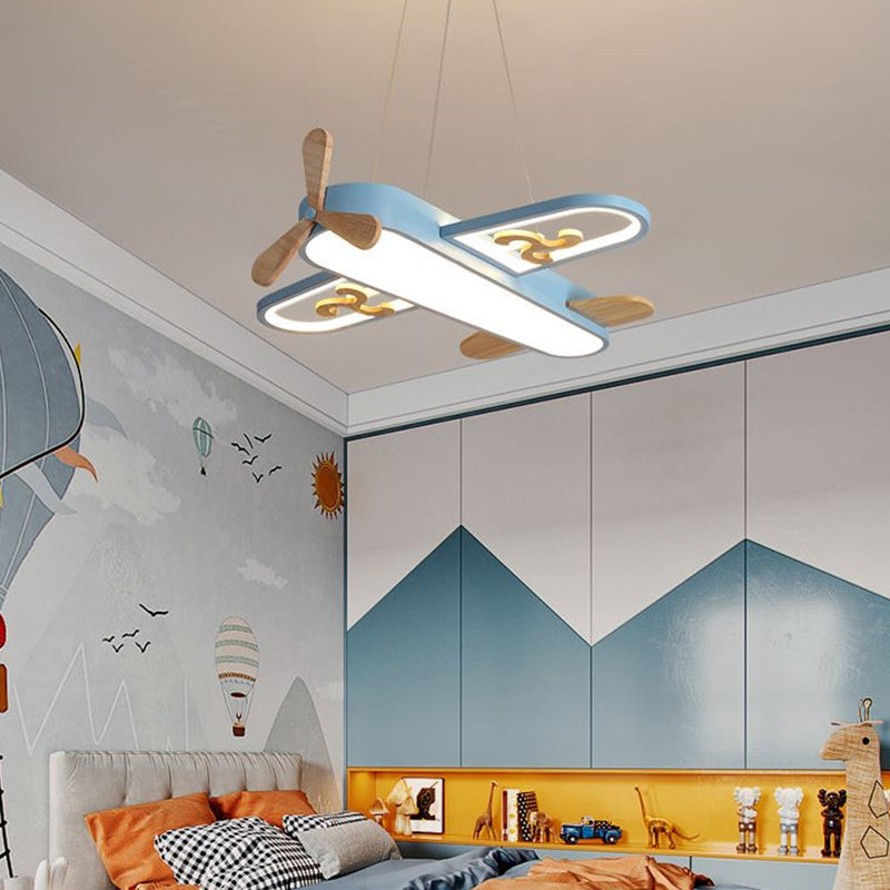 SKYDREAMER – Whimsical Airplane Ceiling Lamp for Kids