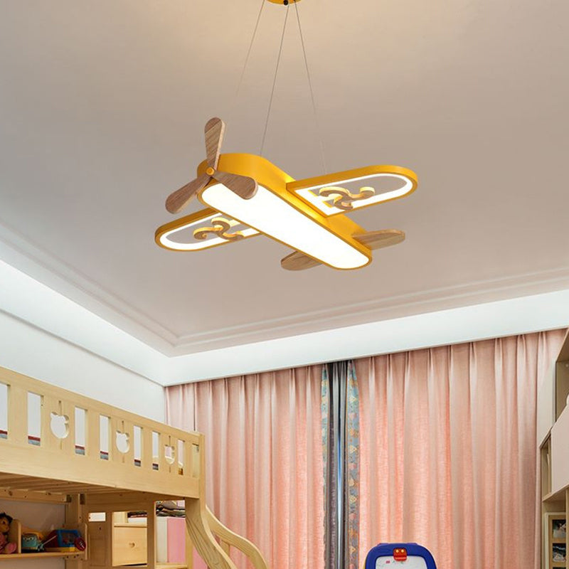 SKYDREAMER – Whimsical Airplane Ceiling Lamp for Kids