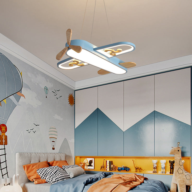 SKYDREAMER – Whimsical Airplane Ceiling Lamp for Kids