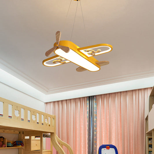 SKYDREAMER – Whimsical Airplane Ceiling Lamp for Kids