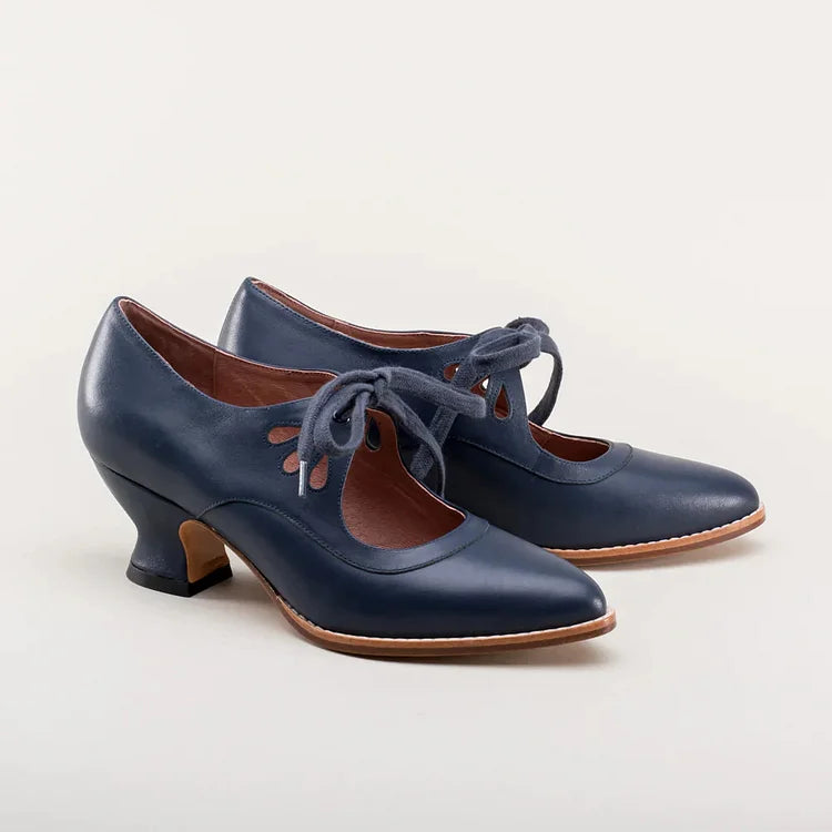 Timeless Edwardian Leather Shoes for Women