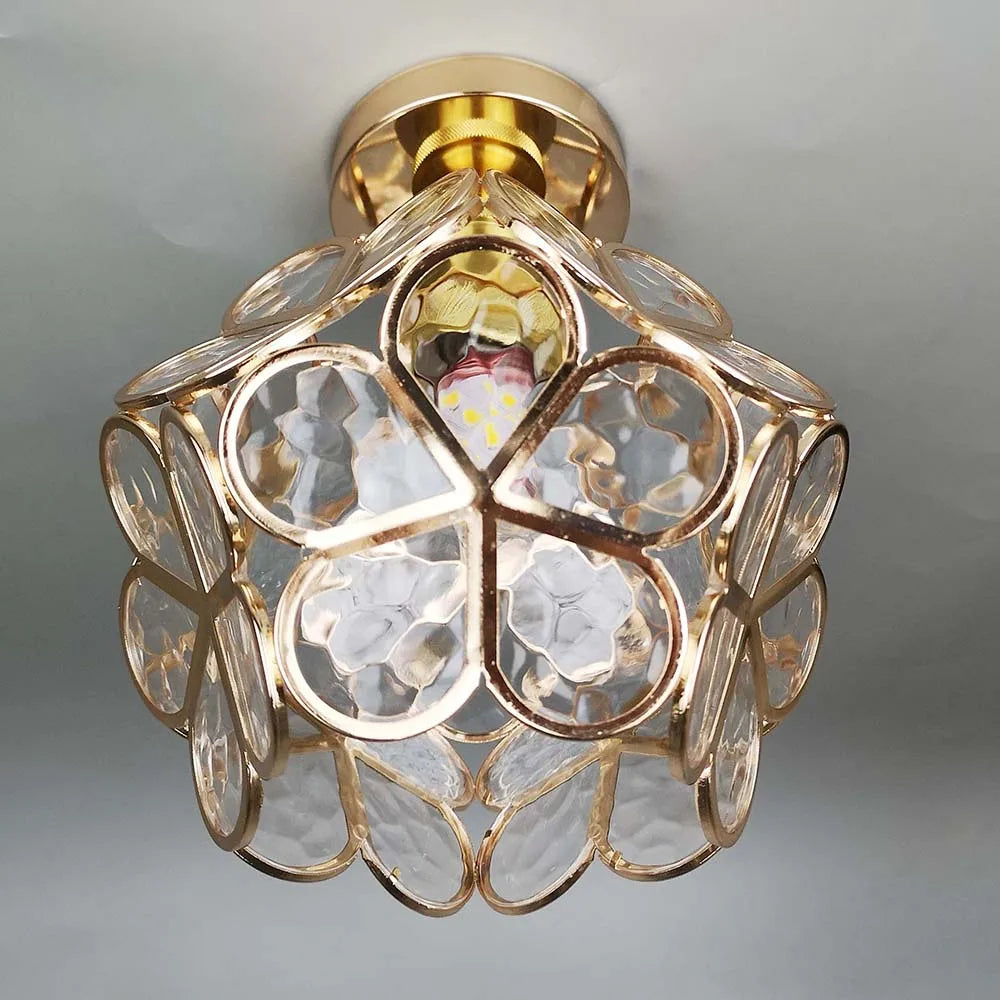 FLORA LUMINA – Elegant Floral Ceiling Light