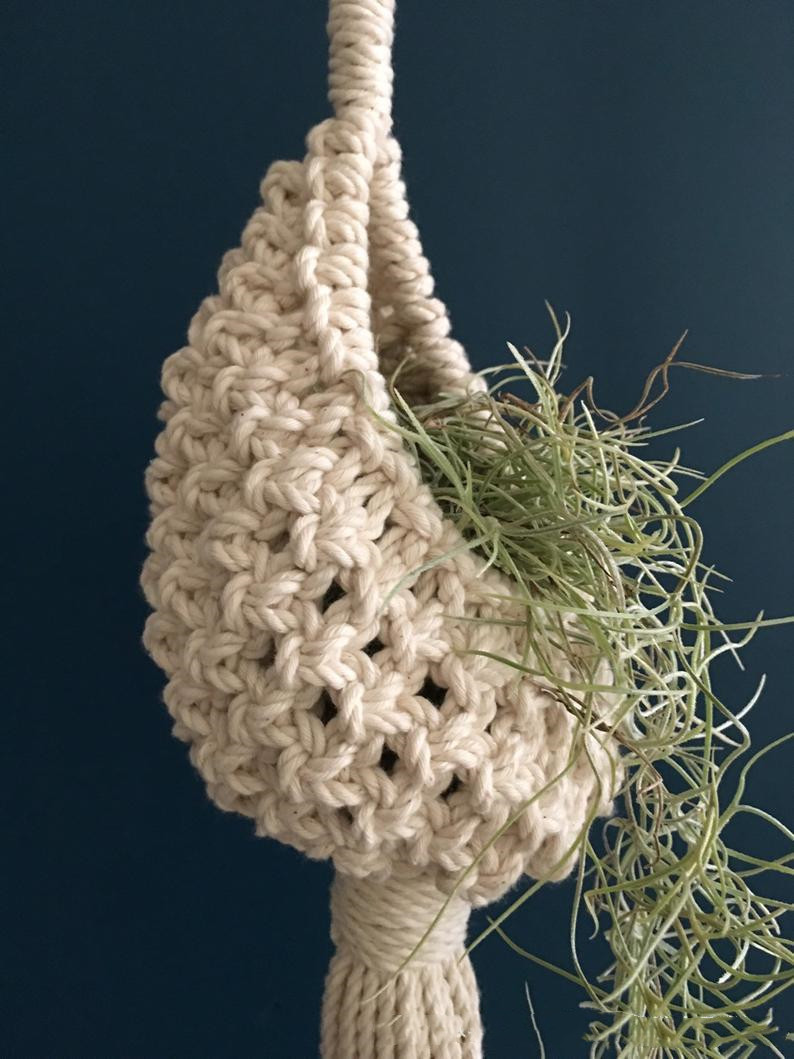 Handcrafted Boho Macramé Plant Hanger
