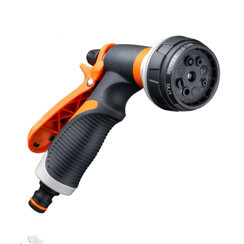 Versatile 9-Pattern Garden Hose Nozzle