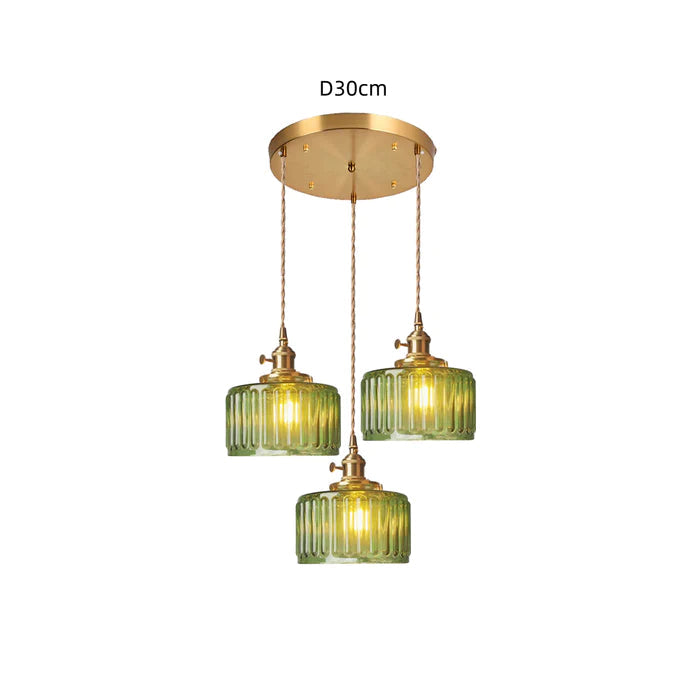 LUMINAIRE – Vintage Crystal Pendant Lamp