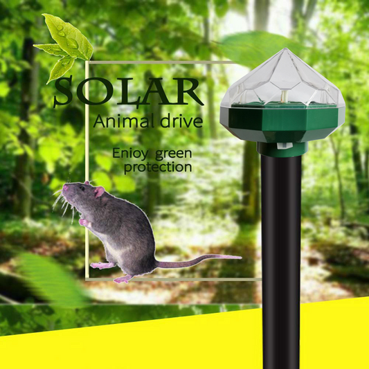 Eco-Friendly Solar Animal Repeller for Gardens