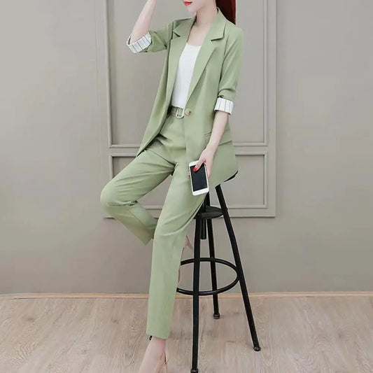 Elegant 3-Piece Blazer Suit Set