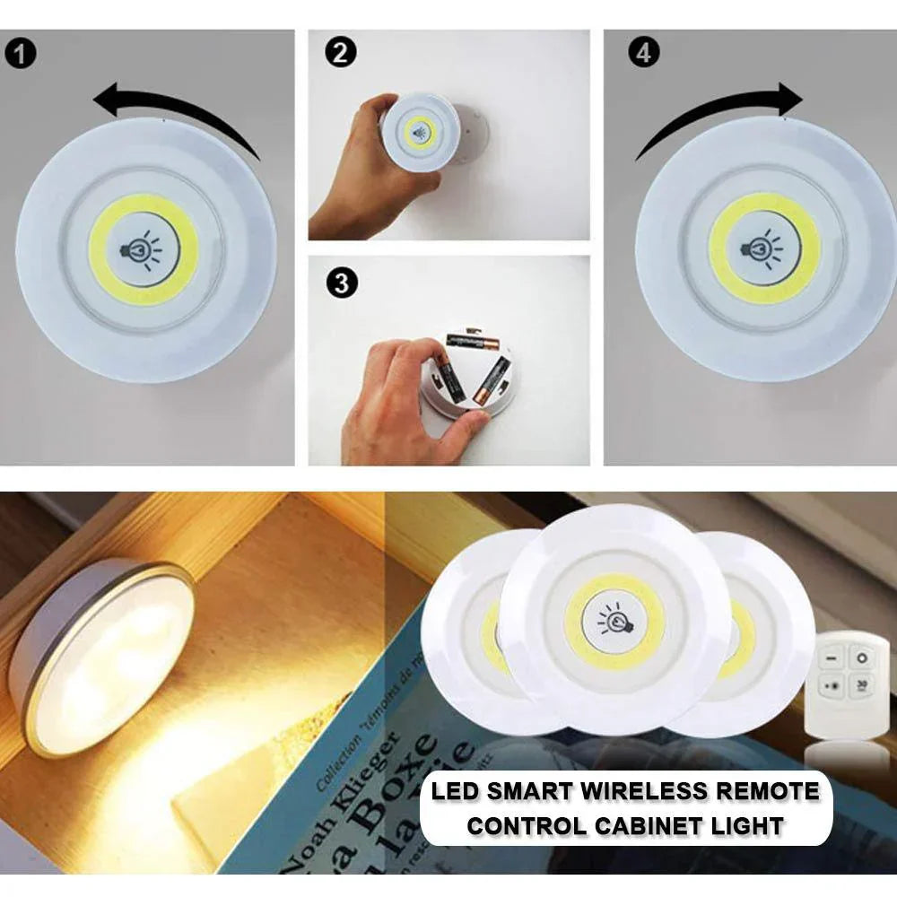 LUMINAIRE – Smart Battery-Operated LED Lighting