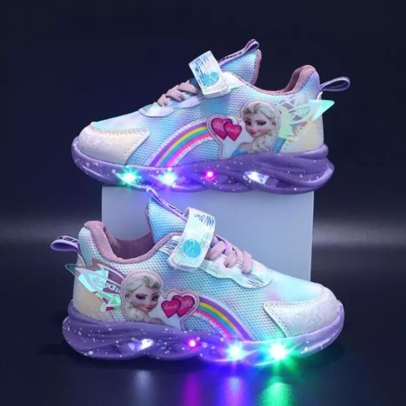 Enchanting LED Princess Shoes for Kids