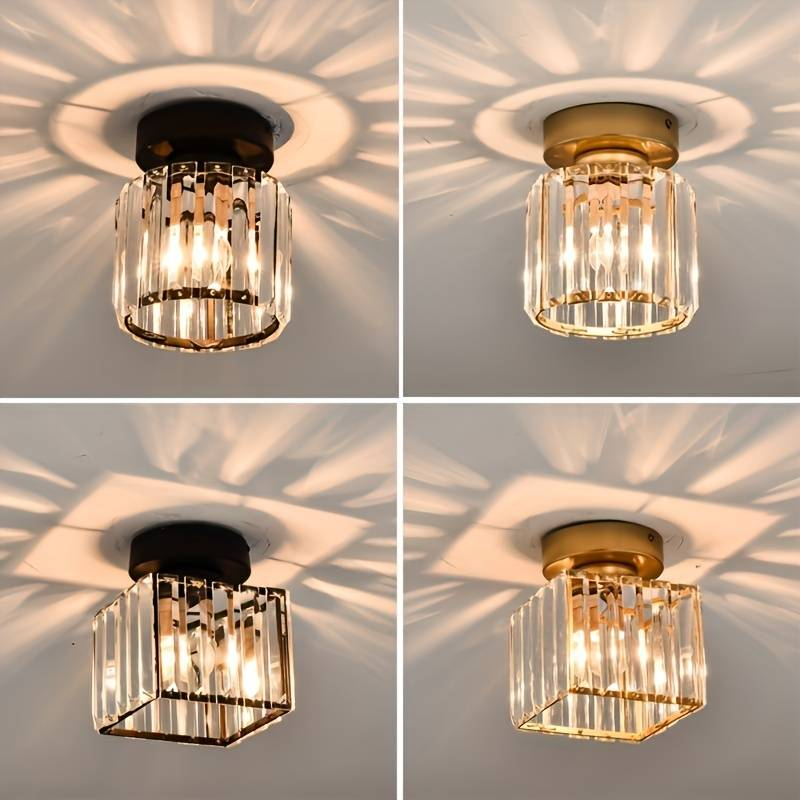 LUMINAIRE – Elegant Crystal Ceiling Light Fixture