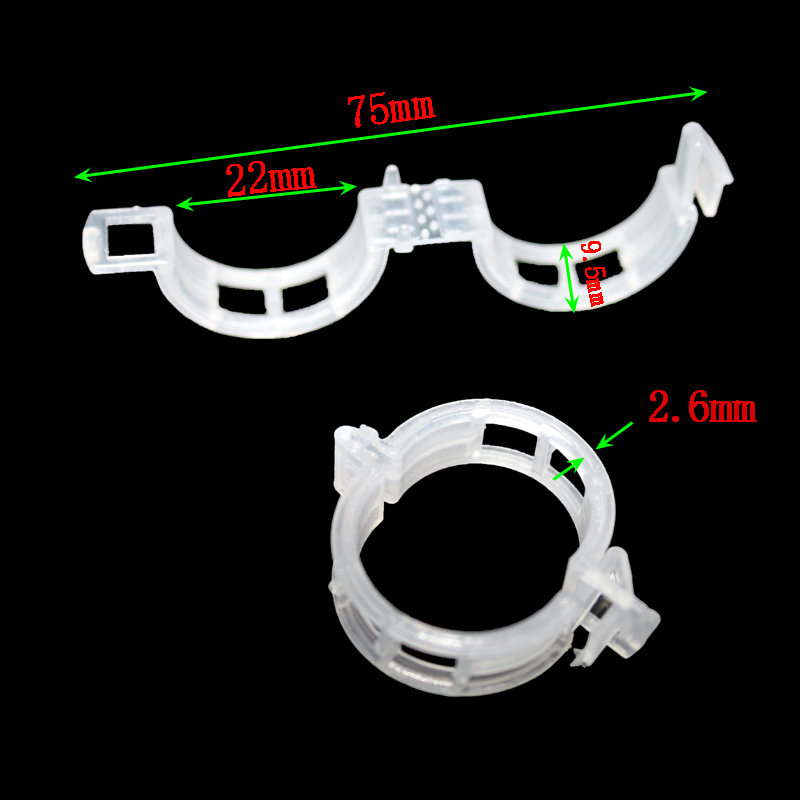 Flexible Plant Support Clips for Climbing Plants