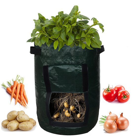Reusable Potato Planting Bag with Window