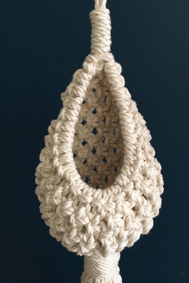 Handcrafted Boho Macramé Plant Hanger