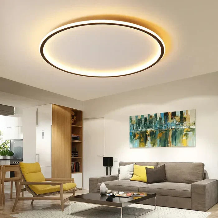 LUMINAIRE – Elegant Scandinavian Round Ceiling Light