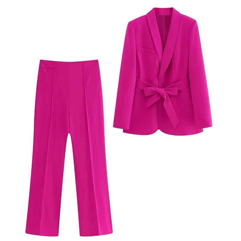 Elegant 2-Piece Women's Suit Set