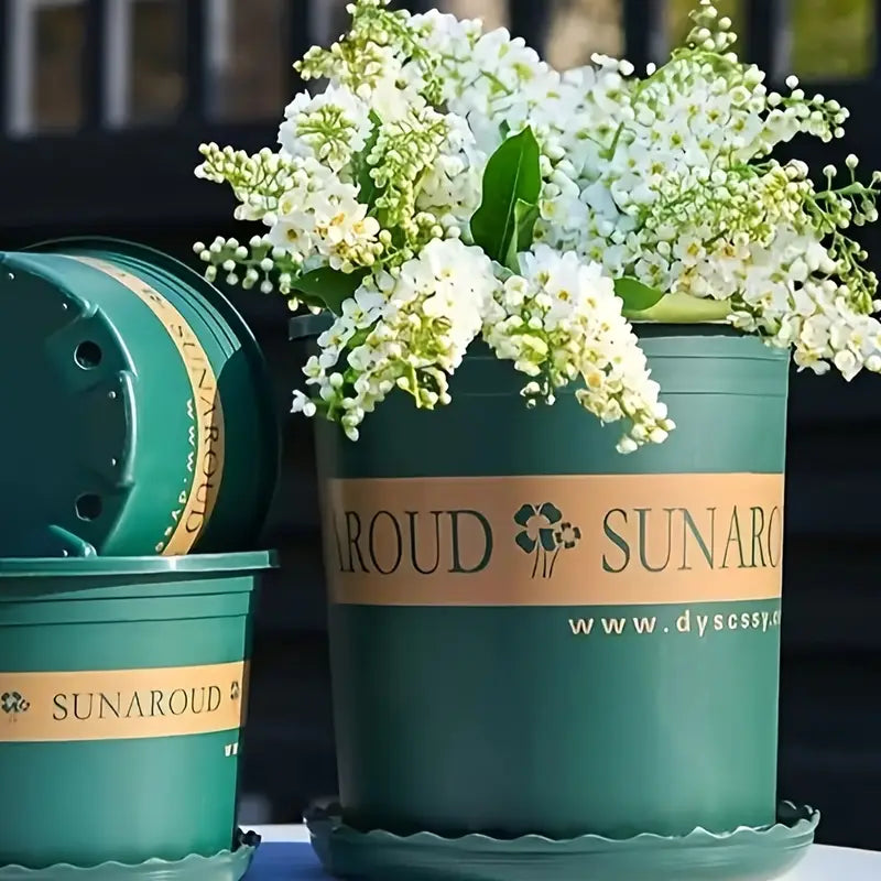 Durable Weatherproof Plastic Plant Pot