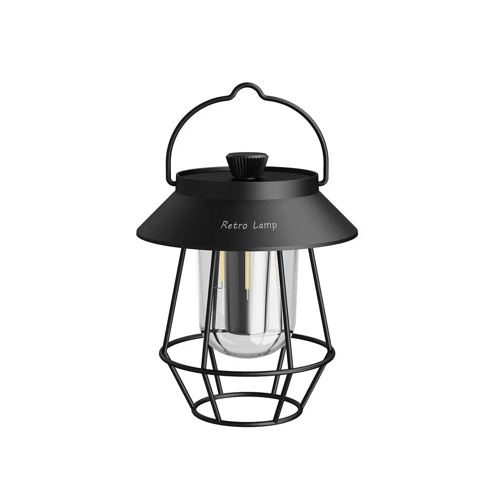 LUMINOUS – Retro LED Camping Lantern for Cozy Nights