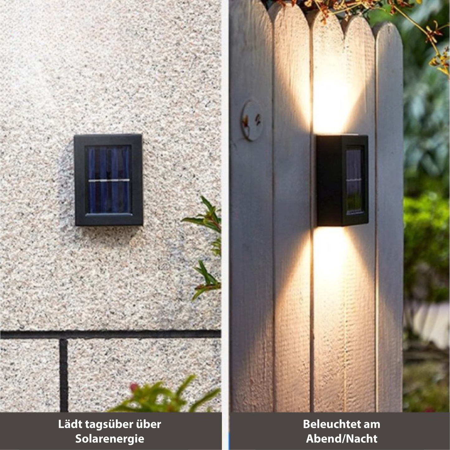 LUMINAIRE – Elegant Solar LED Wall Lights