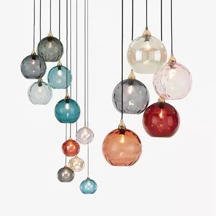 LUMINAIRE – Elegant Glass Sphere Pendant Light