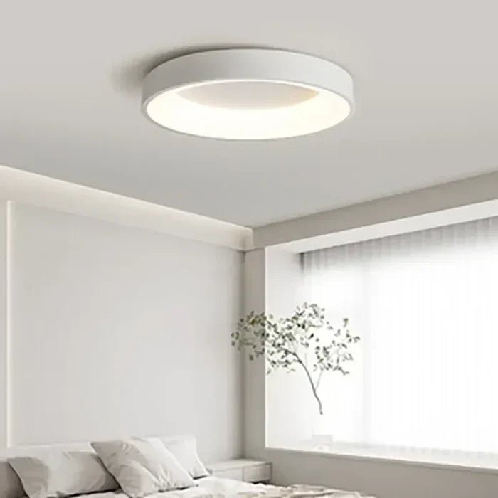 LUMINAIRE – Elegant Scandinavian Round LED Ceiling Light