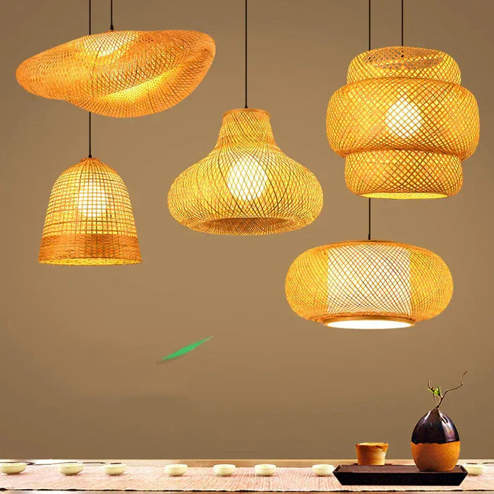 NATURA LUMINA – Handmade Rattan Pendant Lamp