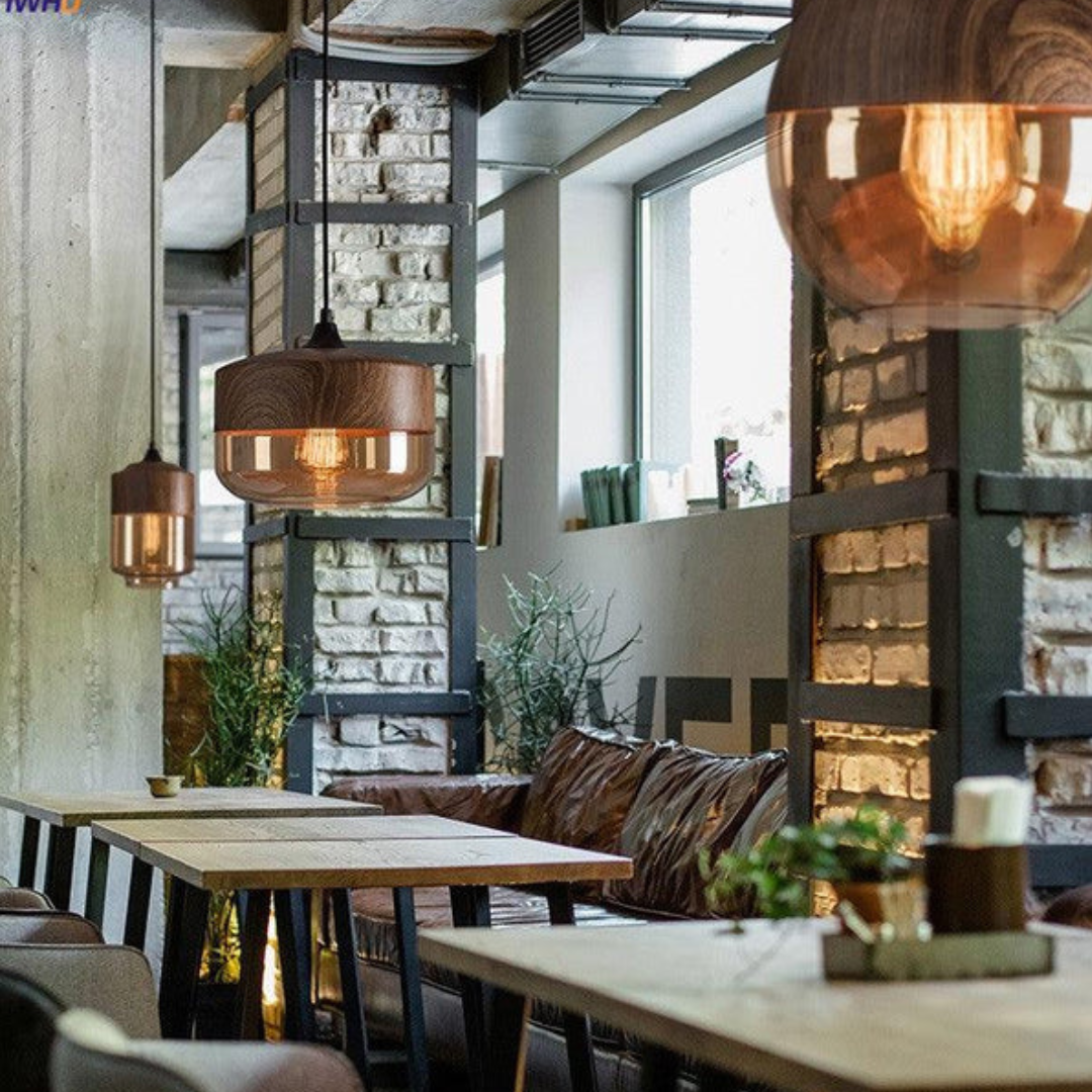 LUMINAIRE – Elegant Scandinavian Wooden Ceiling Light