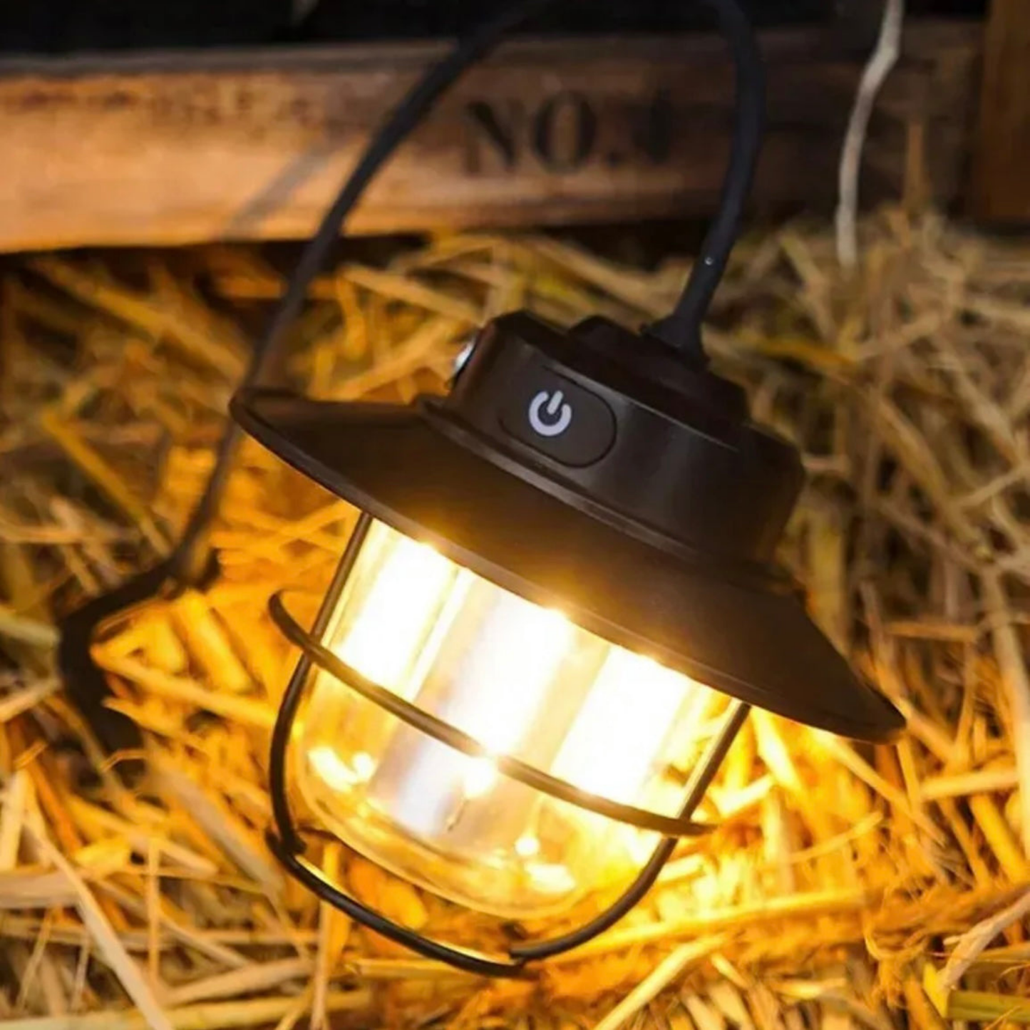 LUMINOUS – Vintage-Style Portable LED Camping Lamp