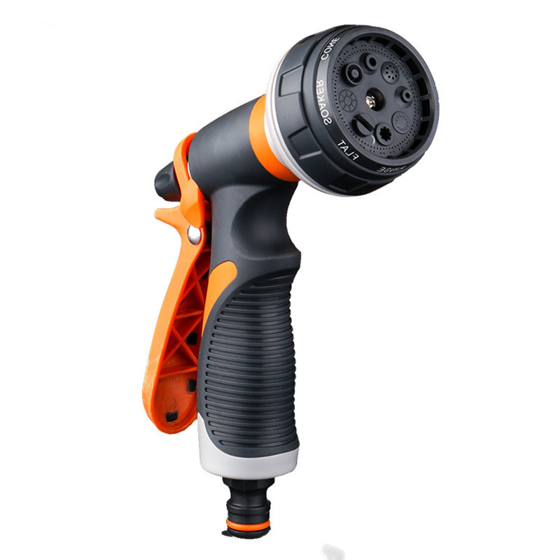 Versatile 9-Pattern Garden Hose Nozzle