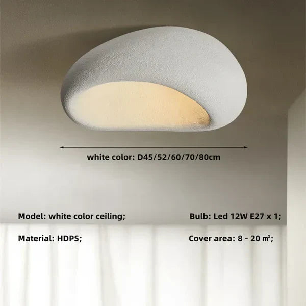 LUMINAIRE – Serene Wabi-Sabi Ceiling Light