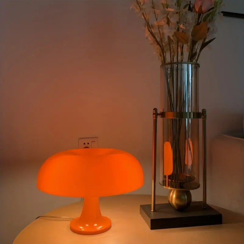 LUMINAIRE – Elegant Portable Mushroom Table Lamp