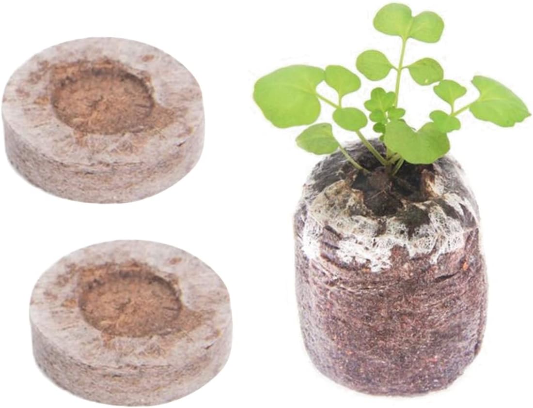Eco-Friendly Coconut Fiber Seedling Pellets