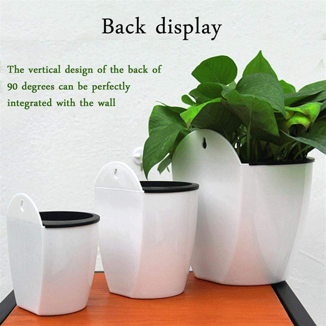 Effortless Self-Watering Wall-Mounted Plant Pot
