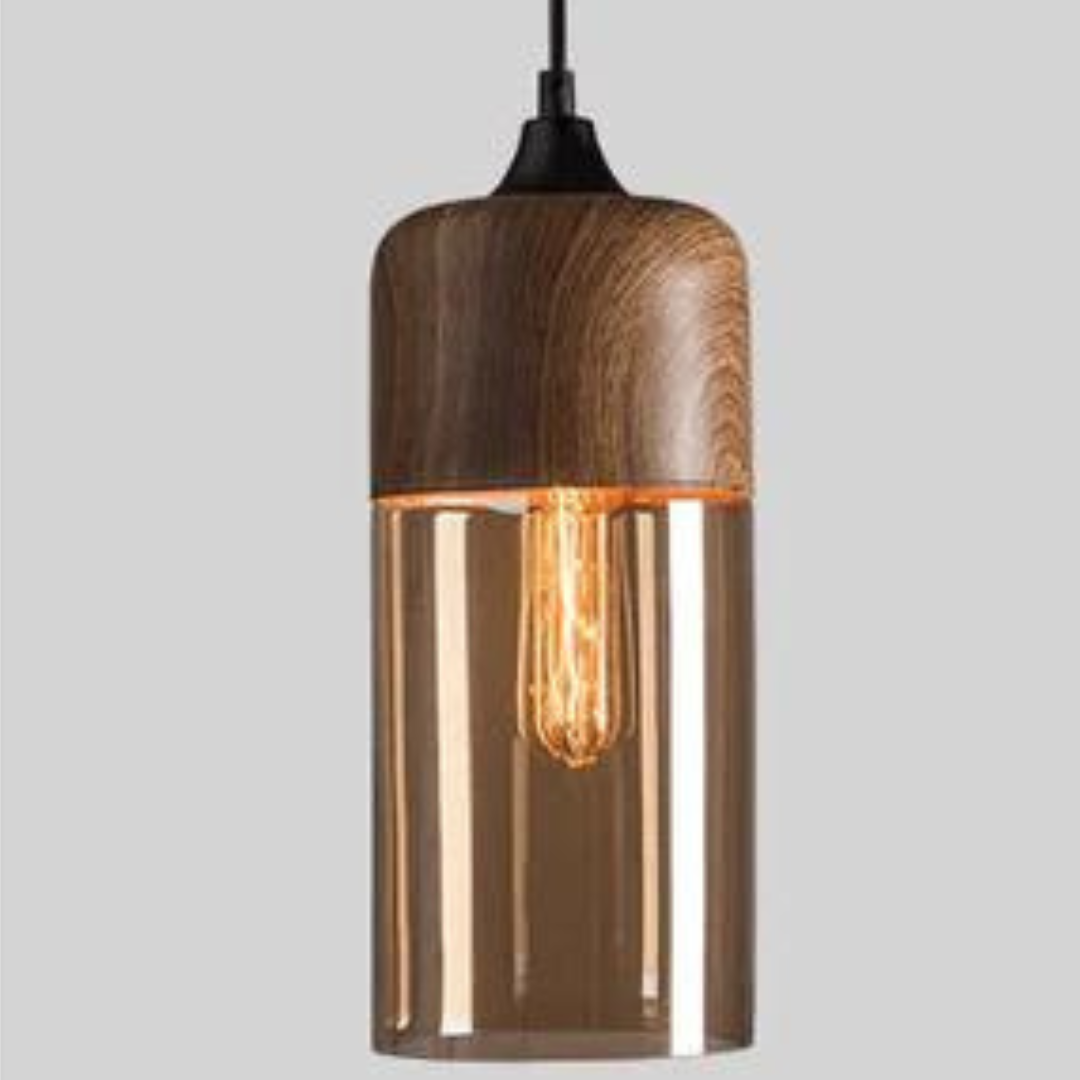LUMINAIRE – Elegant Scandinavian Wooden Ceiling Light